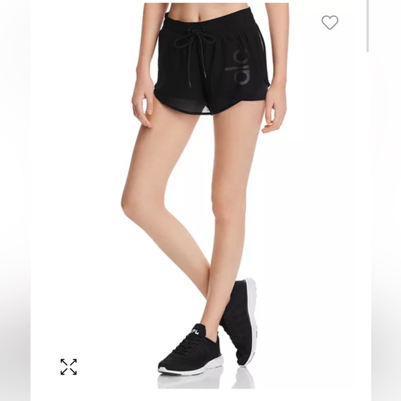 Alo Ambience mesh overlay short XS missing drawstring - Picture 1 of 5